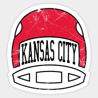 Kansas City Retro Helmet - White Sticker